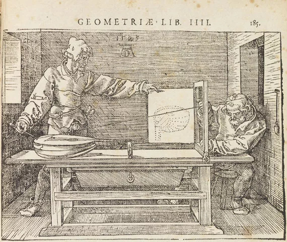 Albrecht Dürer — Institutionum geometricarum libri quatuor. 1606.