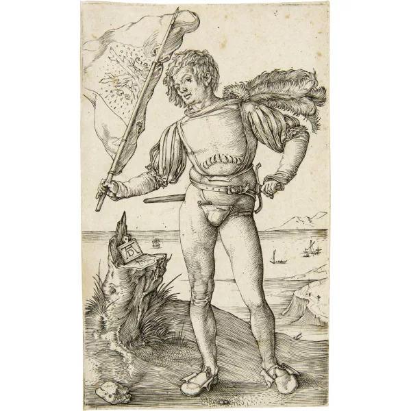 Albrecht Dürer — Der Fahnenschwinger - Der Fähnrich