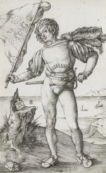 Albrecht Dürer — Der Fahnenschwinger