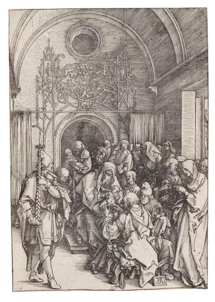 Albrecht Dürer — Die Beschneidung Christi