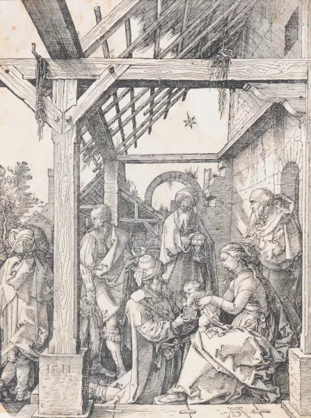 Albrecht Dürer — Die Anbetung der Könige, 1511