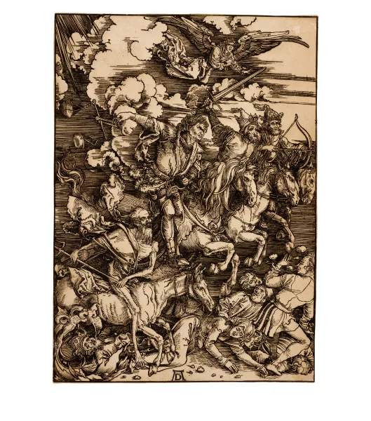 Albrecht Dürer — Die apokalyptischen Reiter Copy
