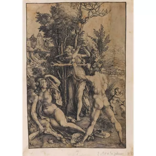 "Hercules am Scheidewege (Die Eifersucht)"
