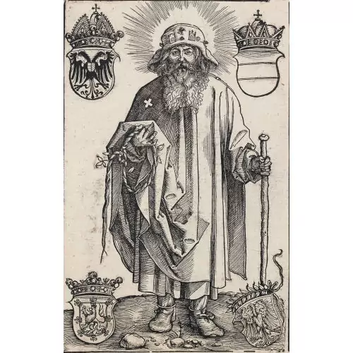 "Der heilige Koloman (Johannes Stabius als St. Koloman)"