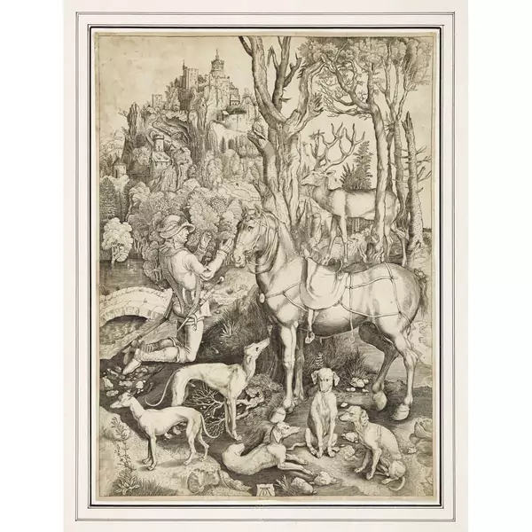 "St. Hubertus (Der heilige Eustachius)"