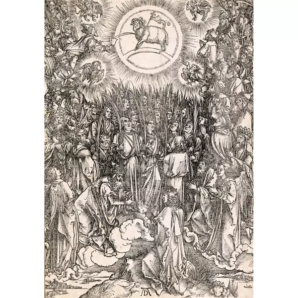 "Lobgesang der Auserwählten im Himmel/Anbetung des Lammes"
