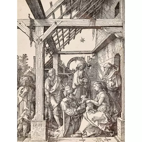 "Die Anbetung der Könige"