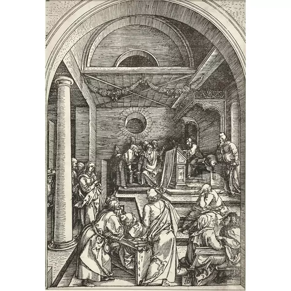 "Der zwölfjährige Jesus im Tempel"