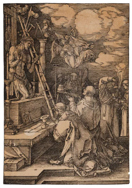 Albrecht Dürer — Messe des Heiligen Gregor (1511)