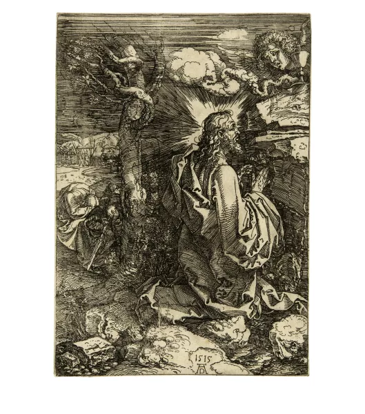 Albrecht Dürer — Christus am Ölberg - Christ on the Mount of Olives