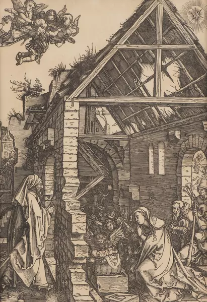 Albrecht DÜRER (1471-1528),"La naissance du Christ", tirage XVIe — DognyAuction