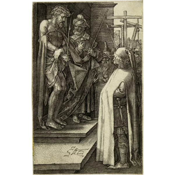 Albrecht Dürer — Ecce homo Sheet 8 of the series "Die Kupferstich-Passion"