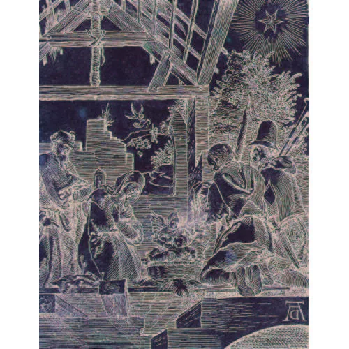 Albrecht Dürer — Die Geburt Christi.