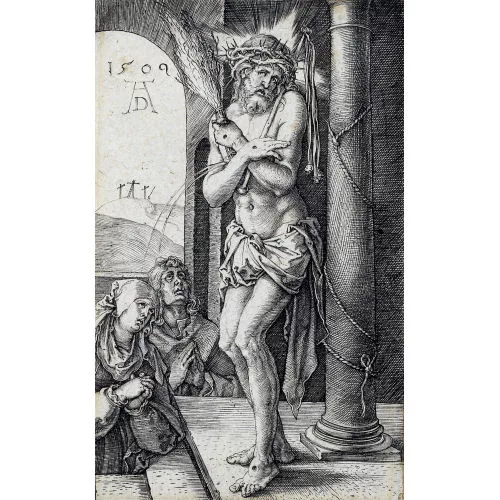 Albrecht Dürer — Der Schmerzensmann an der Säule.