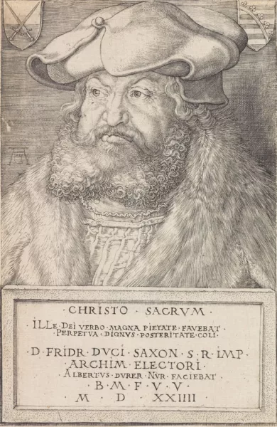 Albrecht Dürer — Friedrich der Weise, Kurfürst von Sachsen