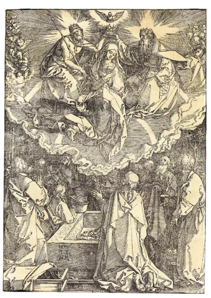 Albrecht Dürer — Mariä Himmelfahrt und Krönung