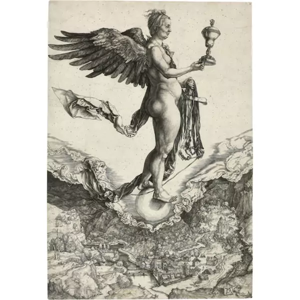 Albrecht Dürer — Nemesis - Das grosse Glück — Galerie Kornfeld