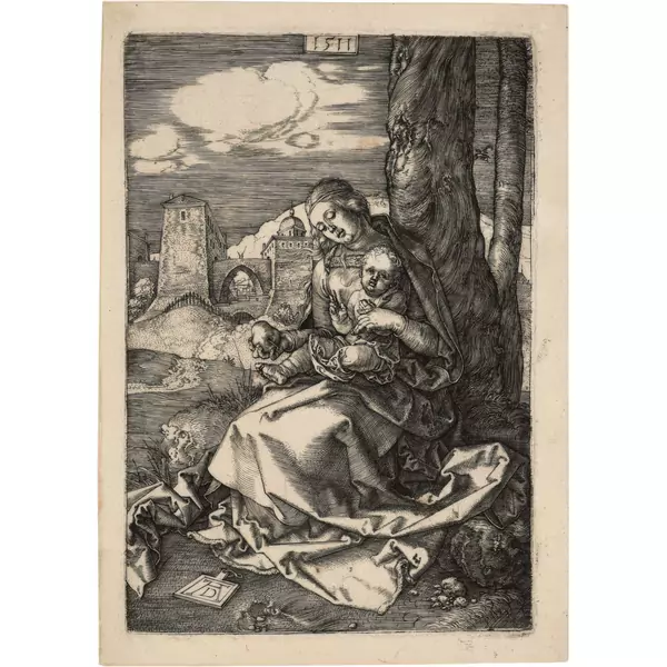 Albrecht Dürer — Maria mit der Birne — Galerie Kornfeld