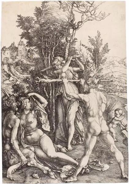 Albrecht Dürer — Die Eifersucht – Hercules – Hercules am Scheideweg — Galerie Kornfeld