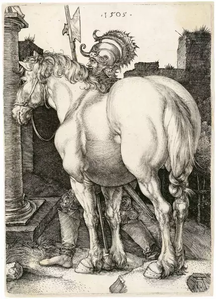 Albrecht Dürer — Das grosse Pferd — Galerie Kornfeld