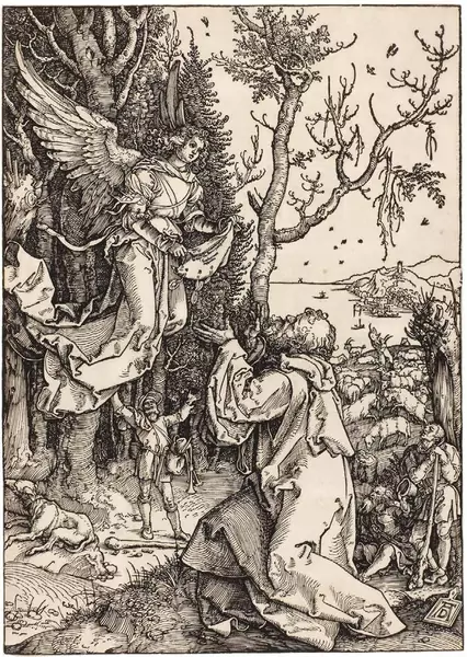 Albrecht Dürer — Joachim auf dem Felde — Galerie Kornfeld
