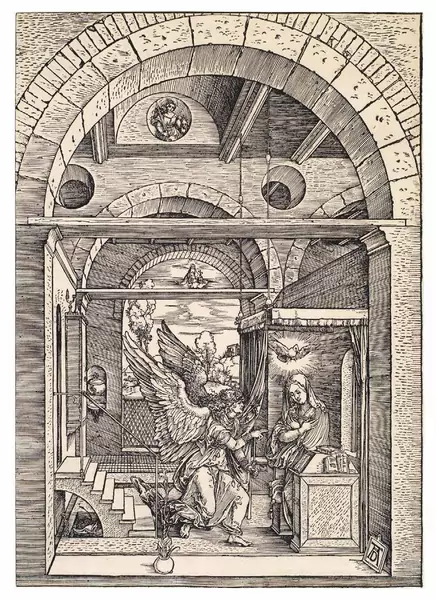 Albrecht Dürer — Mariä Verkündigung — Galerie Kornfeld