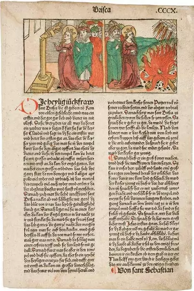 Albrecht Dürer — Die Verzückung der heiligen Maria Magdalena — Galerie Kornfeld