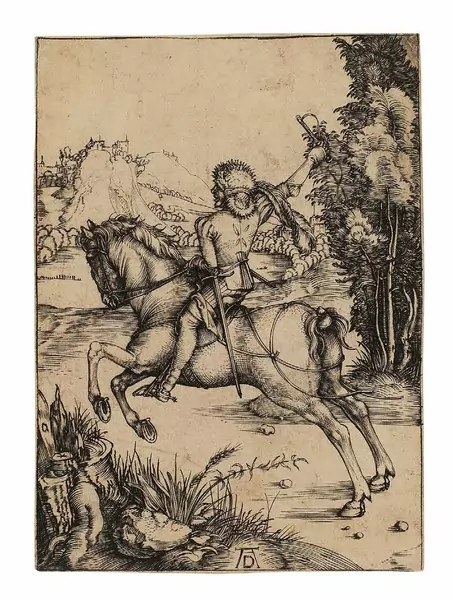 Albrecht Dürer — Der kleine Kurier — Galerie Kornfeld