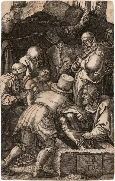 Albrecht Dürer — Die Grablegung — Galerie Kornfeld