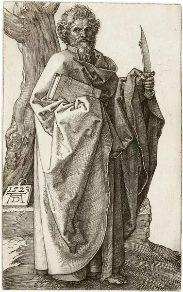 Albrecht Dürer — Der Apostel Bartholomäus — Galerie Kornfeld