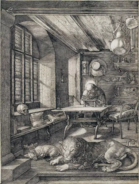 Albrecht Dürer — Hieronymus im Gehäuse — Galerie Kornfeld