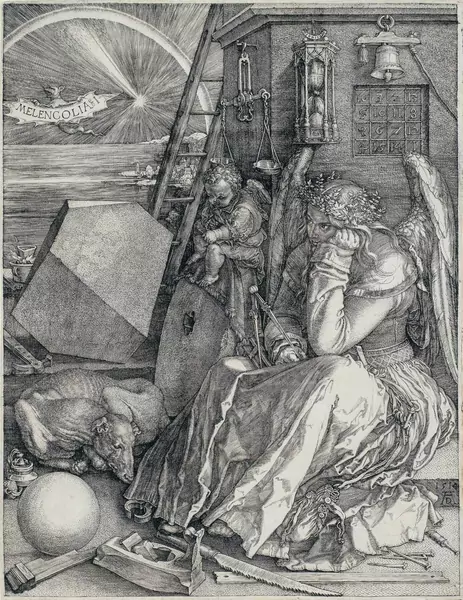Albrecht Dürer — Melancolia – Die Melancholie — Galerie Kornfeld