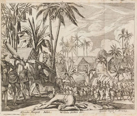 Albrecht Herport — Ost-Indianische Reiß-Beschreibung. 1669