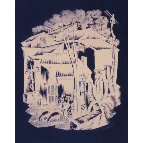 Aldo Patocchi — Arbeitspause.