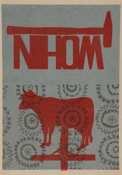 Alex Hanimann — 2 Mappen: Imaginations "le diable se repose", 1984