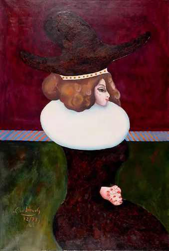 Alex Sadkowsky — Frau mit Narbe, 1972/73