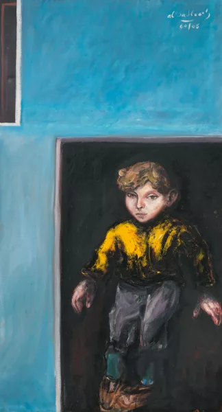 Alex Sadkowsky — Der Sohn sitzend, 1964/65