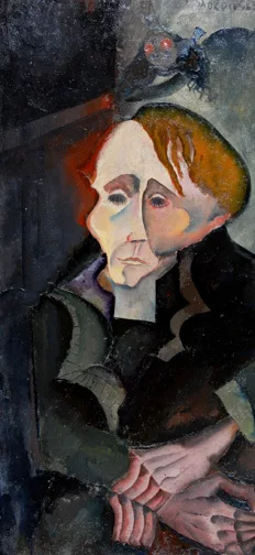 Alex Sadkowsky — Porträt Friedrich Kuhn, 1957