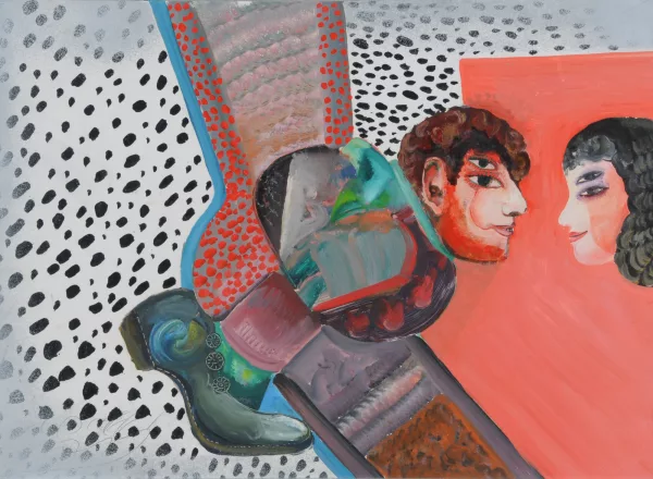 Alex Sadkowsky — Scherzendes Paar, 1971