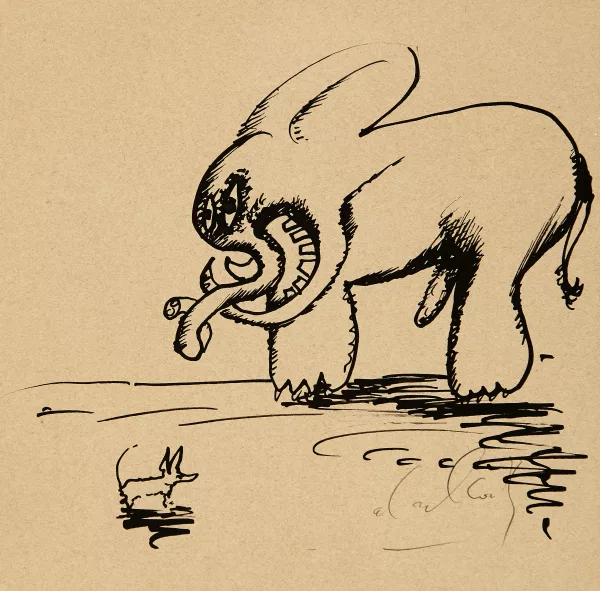 Alex Sadkowsky — Elefant und Mäuschen