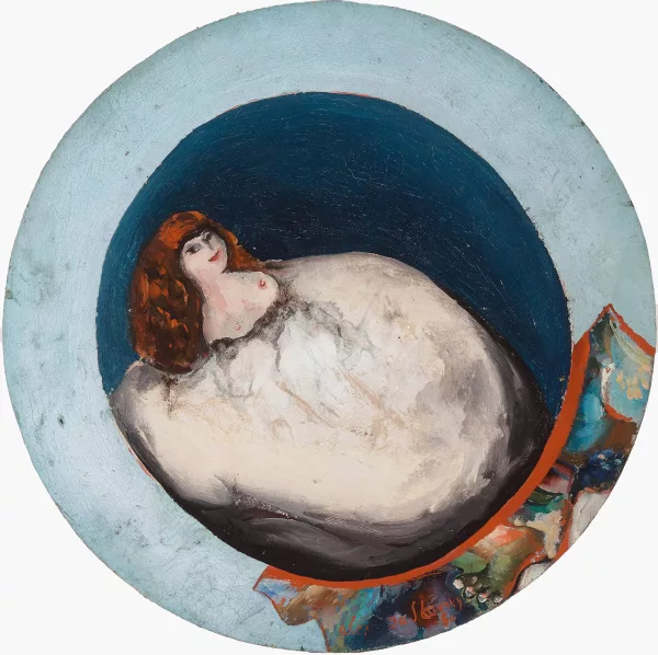 Alex Sadkowsky — Liegender Halbakt