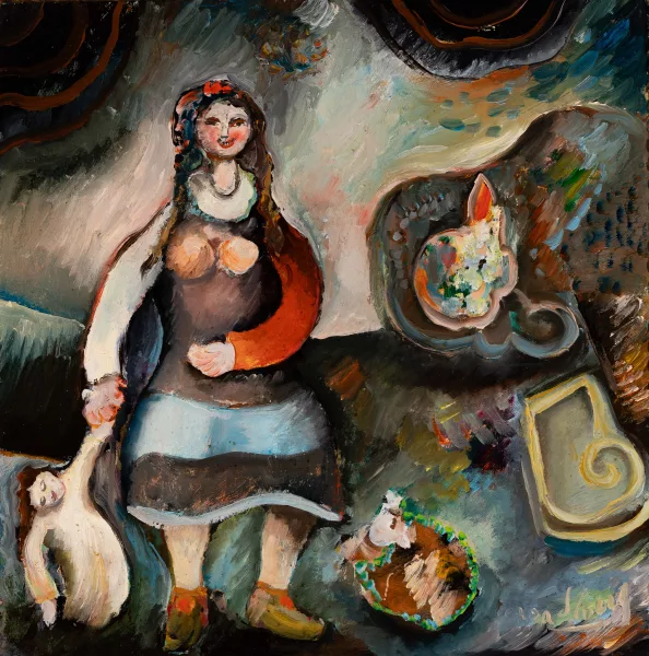Alex Sadkowsky — Frau mit Kind