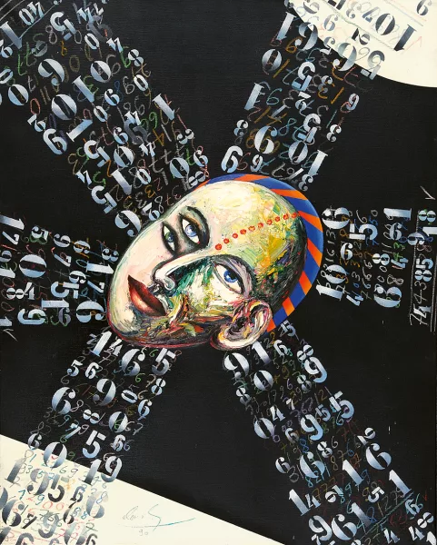 Alex Sadkowsky — Ohne Titel, 1990