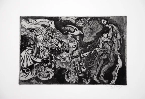 Alex Sadkowsky — Flammenwagen, 1961