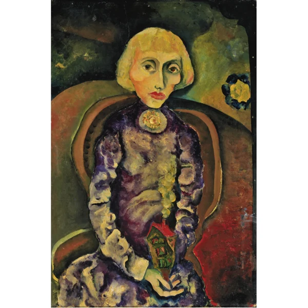 Alex Sadkowsky — DAMENPORTRAIT (MUTTER DES KÜNSTLERS), 1958PORTRAIT OF A LADY (THE ARTIST'S MOTHER), 1958