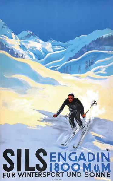Alex Walter Diggelmann — Sils Engadin 1800 M.ü.M., 1938