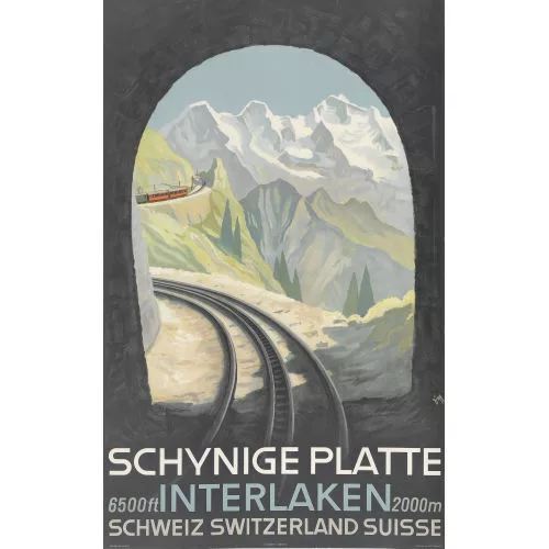 Alex Walter Diggelmann — "Schynige Platte Interlaken".