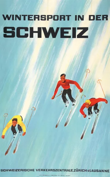 Alex Walter Diggelmann — Wintersport in der Schweiz, 1931