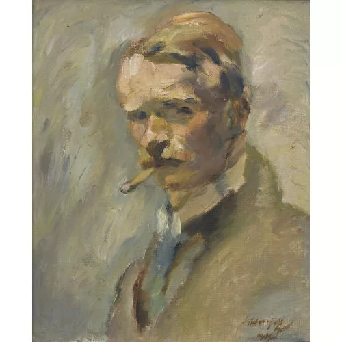 Alexander Leo Soldenhoff — "Selbstporträt".