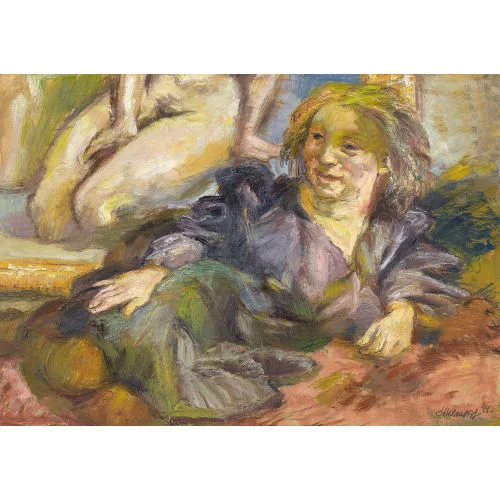 Alexander Leo Soldenhoff — "Liegende".